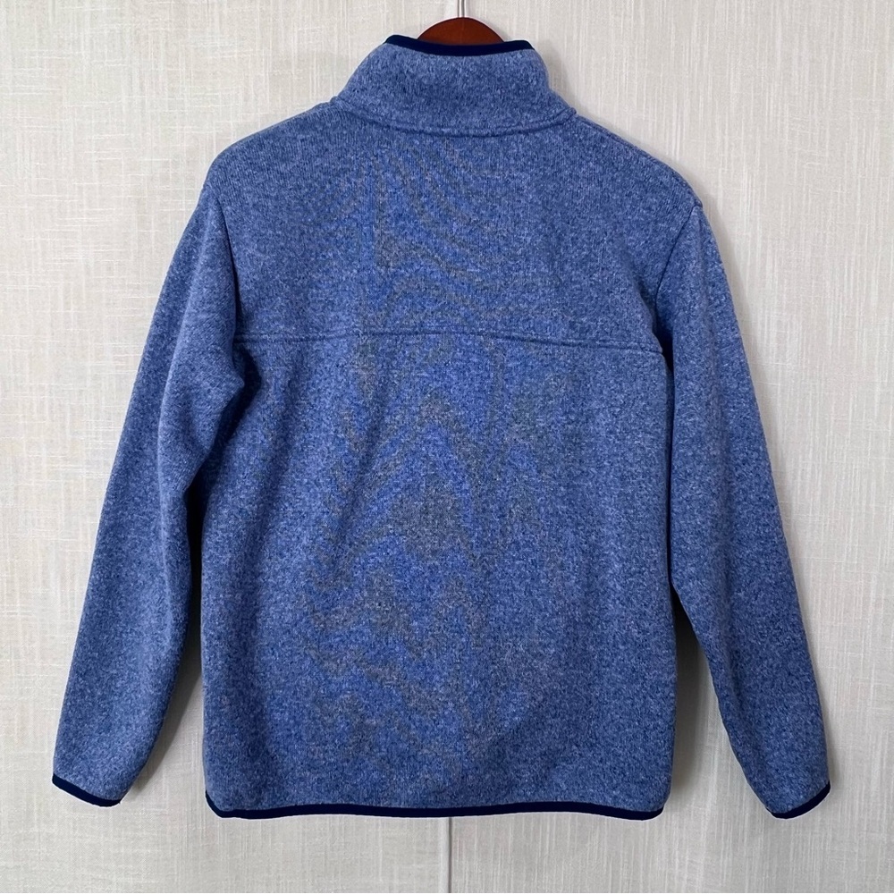 Eddie Bauer Radiator Fleece 2.0 Snap Mock Neck Pullover Jacket Blue Size L - Picture 8 of 12